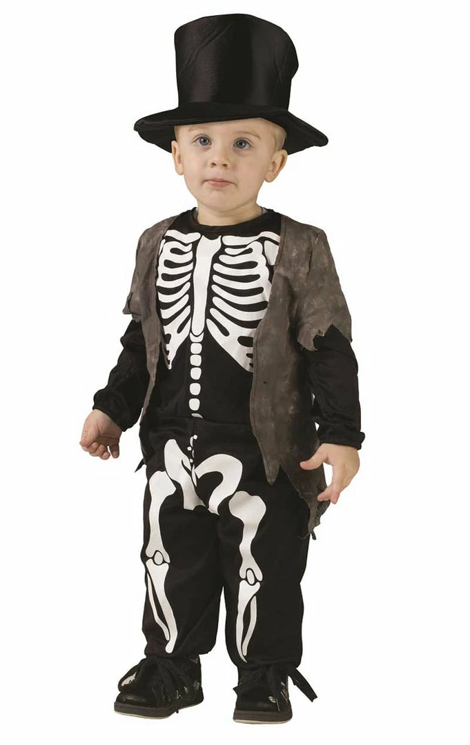 Palmer Halloween Kids Happy Lil Skeleton Costume