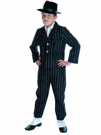 Generic Kids Little Gangster Costume All Decades /Era Costumes