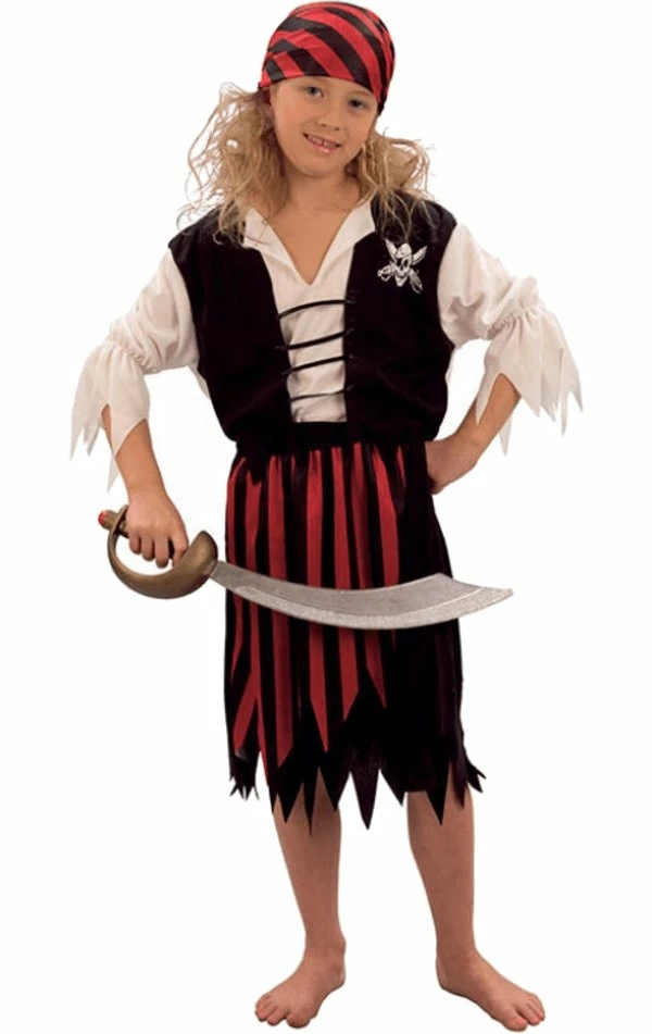 Bristol Novelty Kids Pirate Cutie Costume
