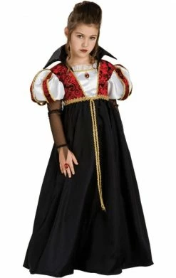 Rubies Halloween Kids Vampire Girl Outfit