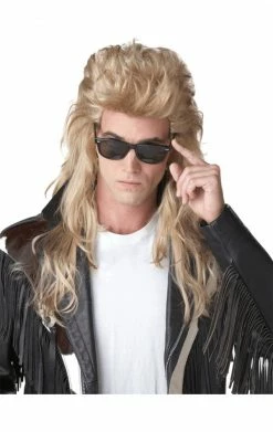 California Costumes Light Blonde Long Mullet Wig Music & Pop/Rock Stars