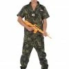 Generic Mens Camoflauge Soldier Costume