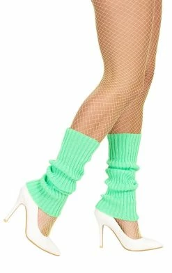 Generic Neon Green Leg Warmers