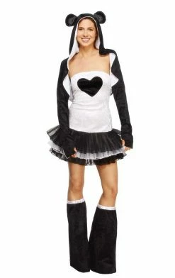 Smiffys All Womens Costumes Panda Dress Costume