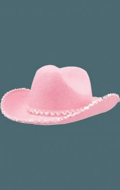 Bristol Novelty American / USA Pink Cowboy Hat