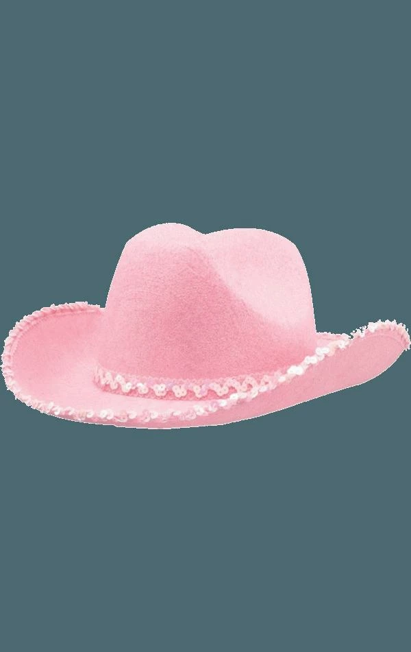 Bristol Novelty American / USA Pink Cowboy Hat