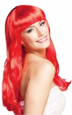 Smiffys Red Desire Wig