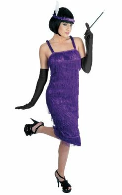 Fun Shack Roaring 20s Girl Purple Costume