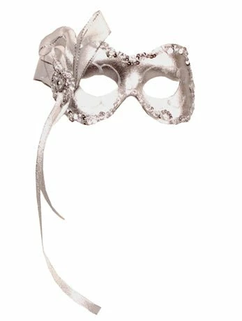 Generic Silver Masquerade Facepiece