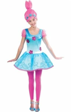 Amscan Teen Trolls Poppy Costume Cartoons