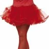 Smiffys Carnival Tulle Red Petticoat