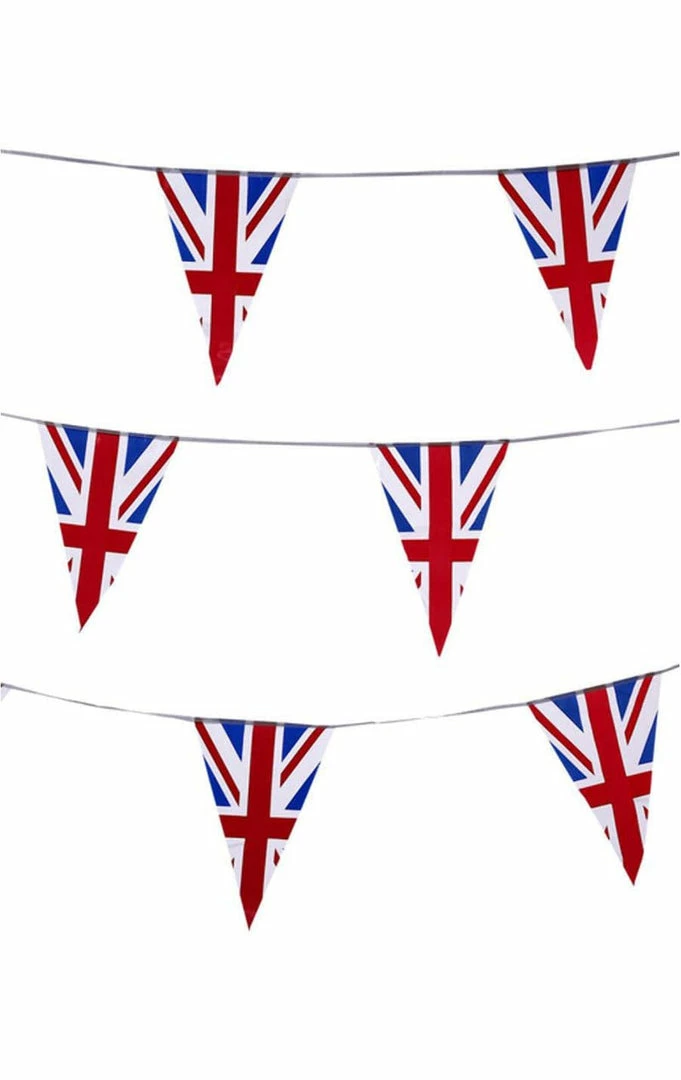 Generic Union Jack Triangle Bunting Decoration Around The World