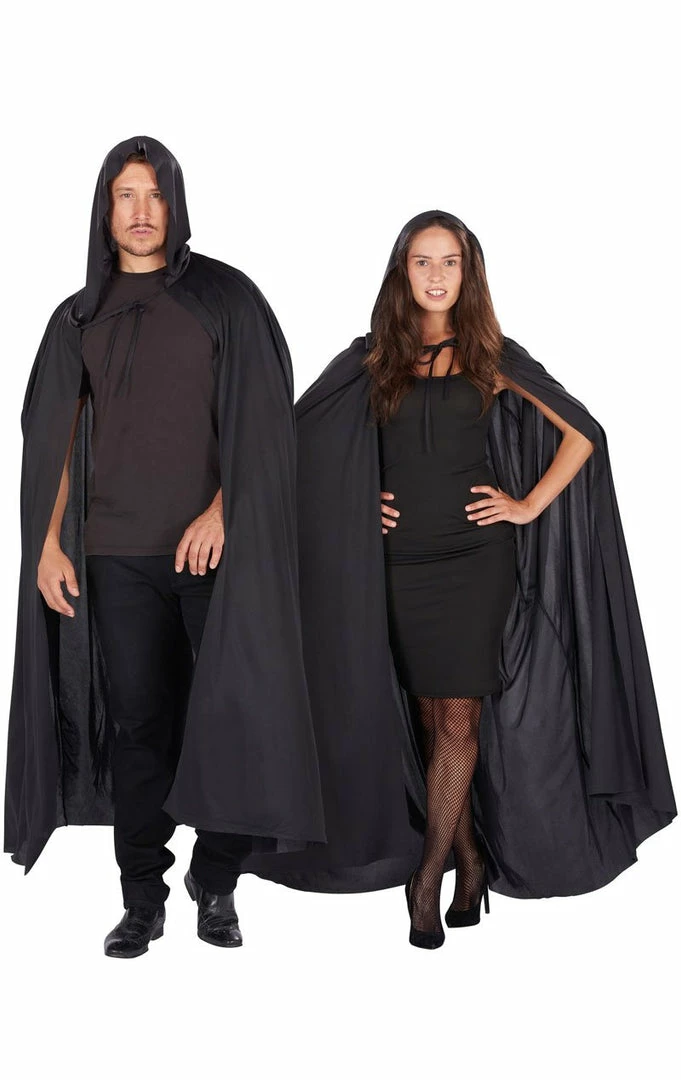 Generic Unisex Black Hooded Cape Game Of Thrones