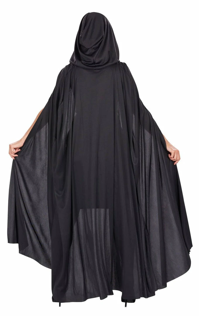 Generic Unisex Black Hooded Cape Game Of Thrones