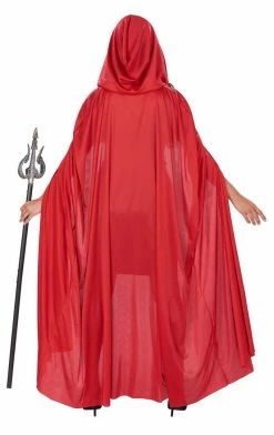 Generic Unisex Red Hooded Cape Fairytales
