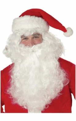 California Costumes Value Santa Wig & Beard Set Christmas