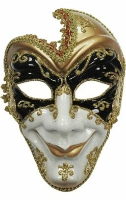Bristol Novelty Masquerade Ball Venetian Man Facepiece