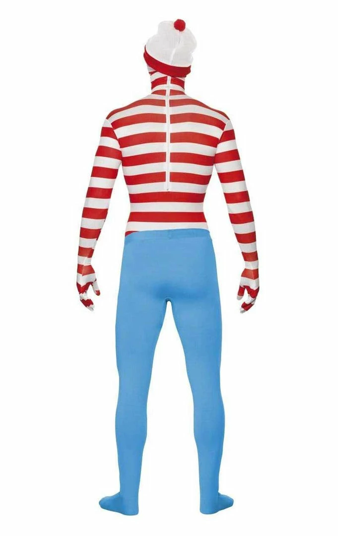 Smiffys Where's Wally Second Skin Costume