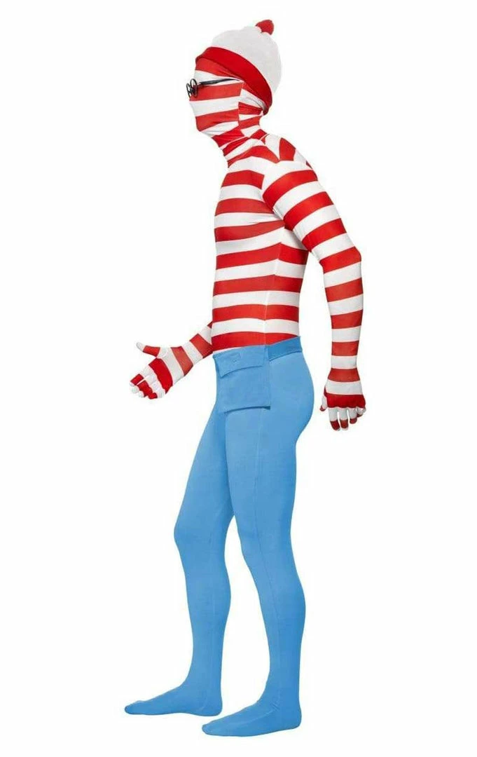 Smiffys Where's Wally Second Skin Costume