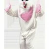 Bristol Novelty White Creepy Bunny Costume Animals