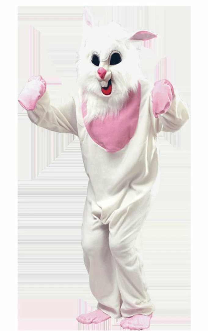 Bristol Novelty White Creepy Bunny Costume Animals