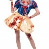 Generic Womens Dark Snow White Halloween Costume